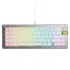 Mehāniskā spēļu tastatūra GLORIOUS GMMK 3 Pro 65% salikta ANSI US ar Fox HE slēdžiem, sudraba
