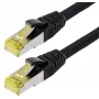 Tīkla kabelis Helos CAT6 S/FTP (PIMF) 1.5m melns
