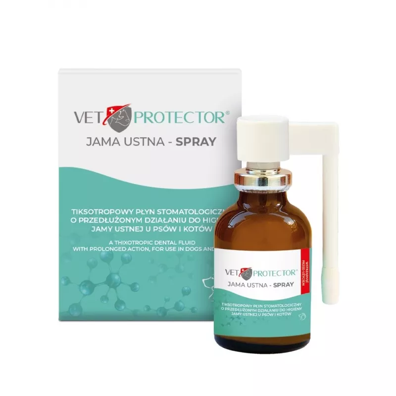 Mutes dobuma aerosols JM Sante Vet Protector 30 ml suņiem un kaķiem, šķidrs, bez konservantiem, bez cukura