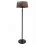 TunaBone Electric Standing Patio Heater, Dubultās dzidrās halogēna sildlampas | TB1821SH-01 | Terases sildītājs | 2100 W | Melns