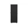Brīvi stāvošs rack skapis LANBERG FF01-6842-23B 42U, 800 mm dziļums, 600 mm platums, 95 kg, IP20, melns