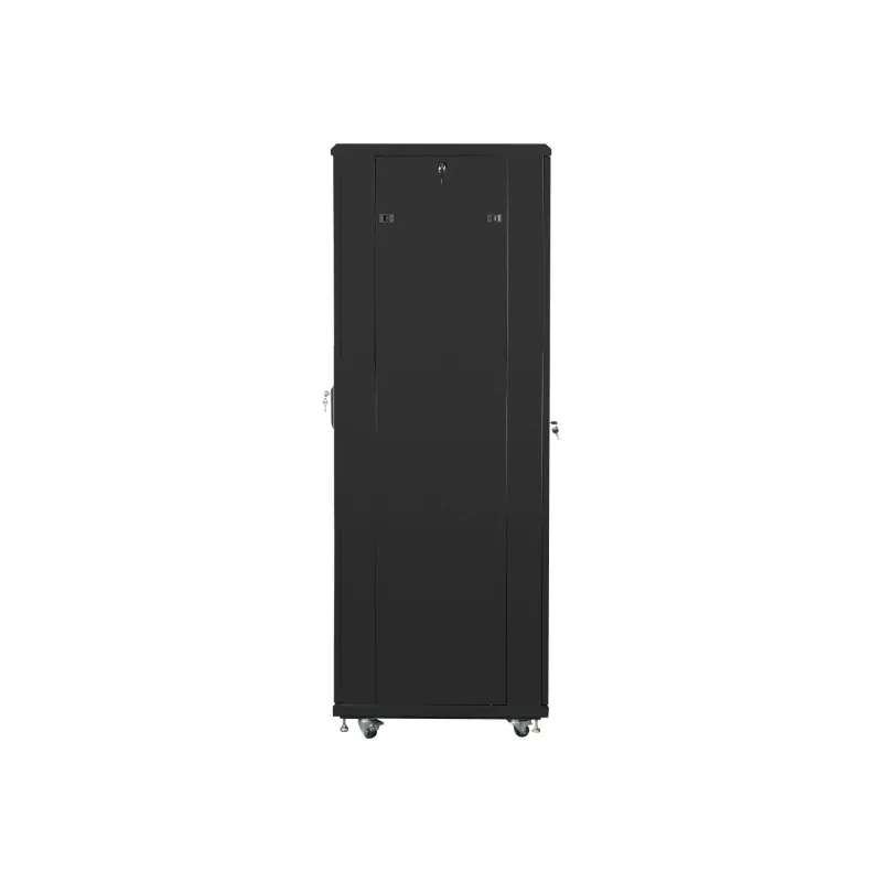 Brīvi stāvošs rack skapis LANBERG FF01-6842-23B 42U, 800 mm dziļums, 600 mm platums, 95 kg, IP20, melns