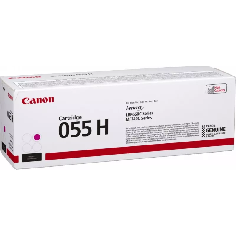 Canon 055H tonera kasetne 1 gab. Oriģināla fuksīna
