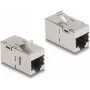 DeLOCK 87161 keystone module plakans Metallic RJ-45