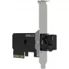 ICY DOCK MB305M4P-B Noņemams M.2 NVMe SSD uz PCIe 4.0 x4 adaptera karte