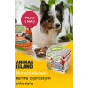 ANIMAL ISLAND Monoproteīns teļa gaļa/pīle/tītars suņu barība 9×300g