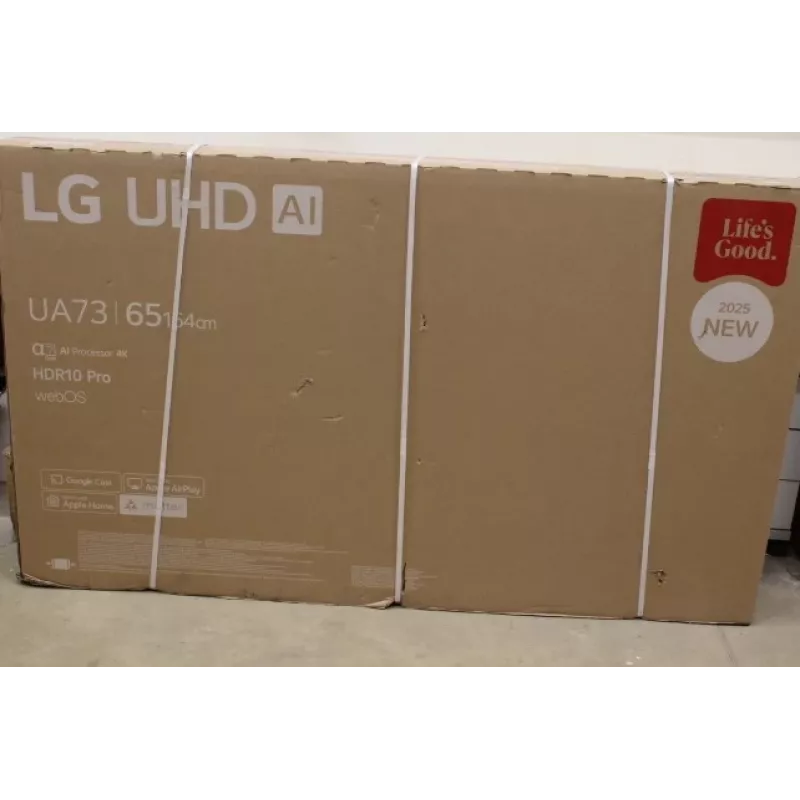 LED LCD televizors LG 65UA73003LA 65 collas (165 cm) Smart TV webOS 25 UHD — bojāts iepakojums