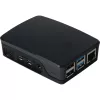 Raspberry Enclosure Oriģināls for 4B Melns/pelēka (RPI4 CASE BLK/GRY)