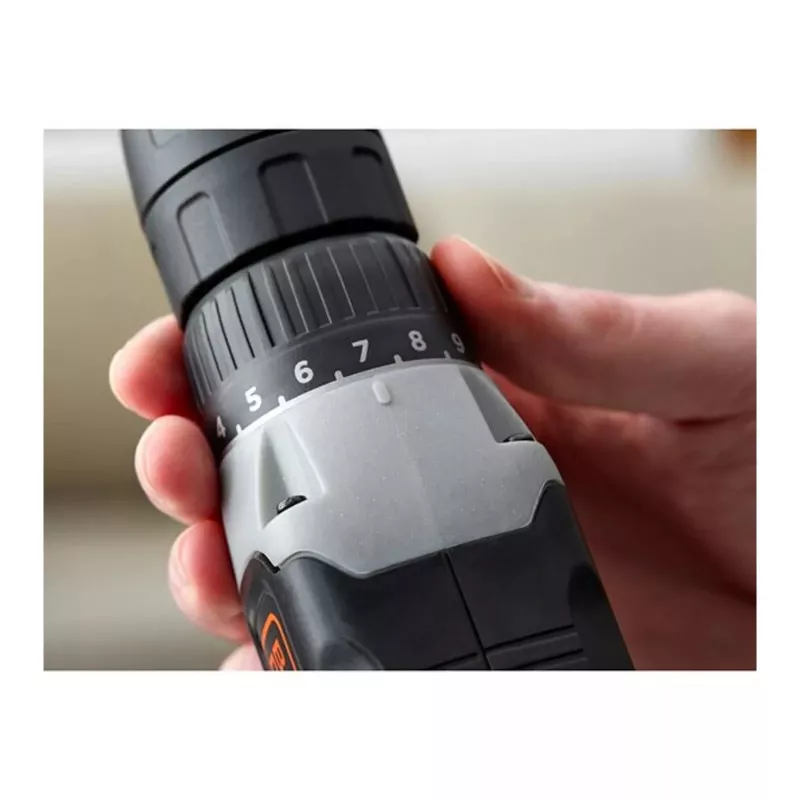 BLACK & DECKER | Bezvadu urbjskrūvgriezis | BCD001C2-QW | 18 V | 2x1,5 Ah | Litija