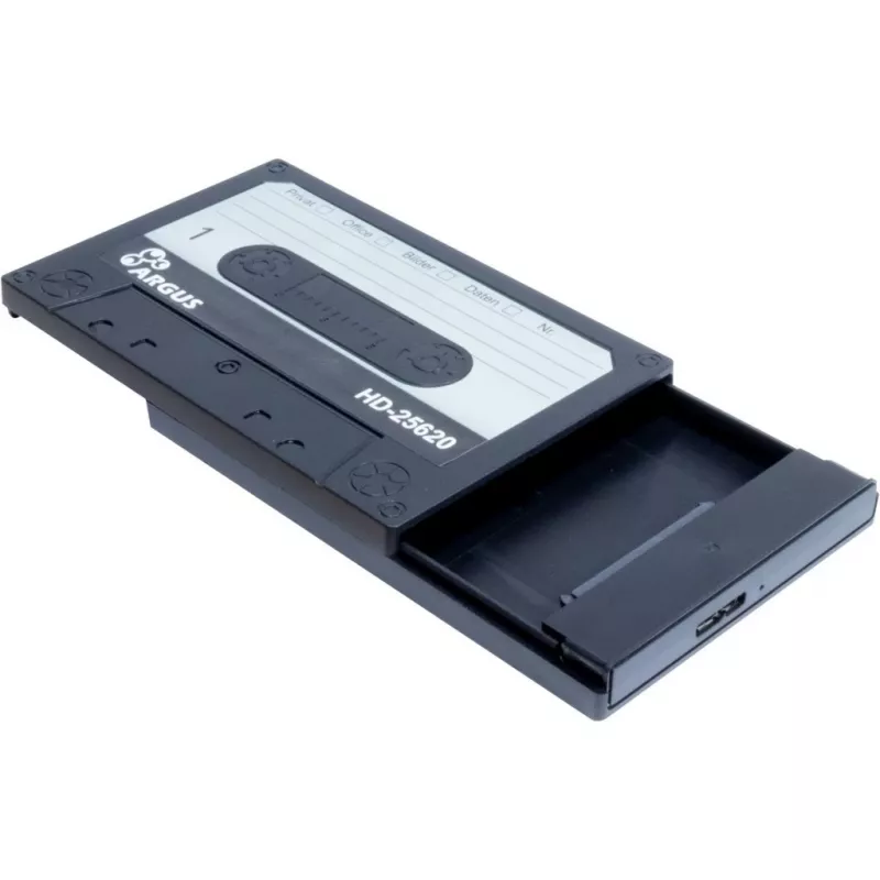 HDD korpuss Inter-Tech HD-25620 melnbalts 2.5 collu