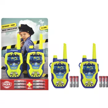 Rāciju komplekts Dickie Police 2.4 GHz, 2 gab., modelis 201118197