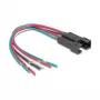 Tapu rinda DeLOCK 90791 Elektrības vada savienotājs 230V 24mm