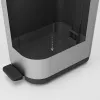 ROTHO Ribo Silver - pedāļa tvertne – 35l