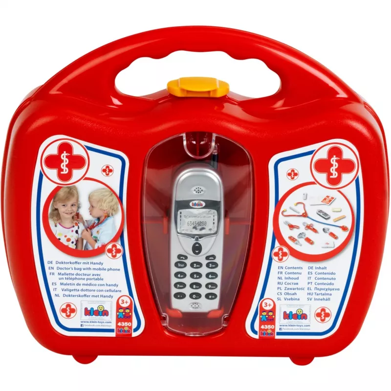 Ārsta komplekts ar mobilo tālruni