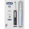 Elektriskā zobu birste BRAUN Oral-B iO Series 3N — melna/zila, 2 rokturu vienības
