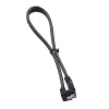 ModMesh leņķa SATA 3 kabelis 30cm - ogleklis - Kabelis - Digitālais/Datu (CM-CAB-RSAT-N30KC-R)