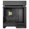 Galddatora korpuss DeepCool CL6600 Melns — atbalsta ATX/PS2/SFX/SFX-L PSU, 140 mm priekšējos ventilatorus, 120/140 mm augšējos/aizmugurējos, 2,5/3,5 collu diskus