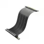 PCIe pagarinātāja kabelis Akasa AK-CBPE05-30B X3 Mark V PCIe 5.0 x16, 30 cm