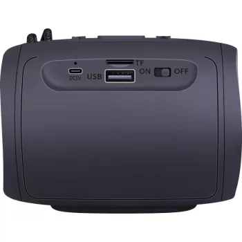 Pārnēsājamais Bluetooth skaļrunis DEFENDER Ejoy S200 TWS 2.0, 5 W, Bluetooth 5.3, LED, 10 h akumulators, iebūvēts mikrofons