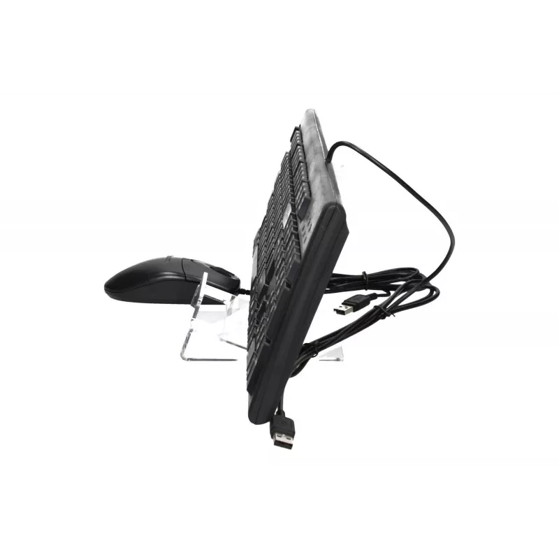 A4Tech KM-72620D - Tastatūras un peles komplekts - USB - US - Melns