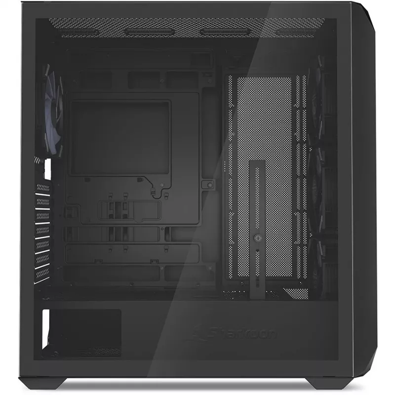 Sharkoon AK3 RGB Midi Tower Melns