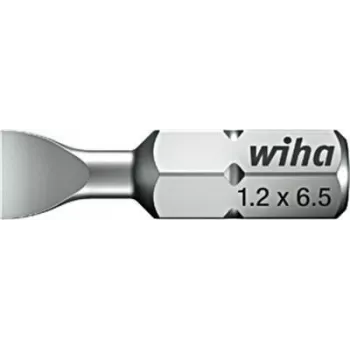 Skrūvgrieža uzgalis Wiha 7010Z/4.5-25 — plakanšķautņu 4,5 mm, garums 25 mm