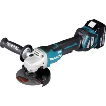 Makita DGA515RTJ - leņķa slīpmašīna - bezvada - 125 mm - 2 akumulatori, lādētājs iekļauts - 18 V