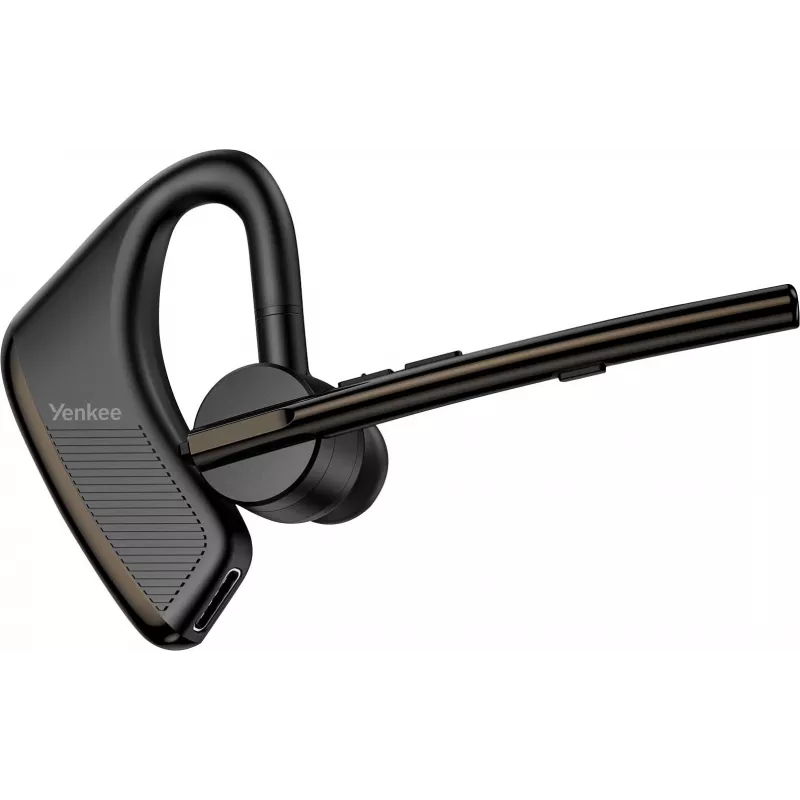 Vadu/Bluetooth brīvroku komplekts YENKEE YHF F20BK — austiņas ar iebūvētu mikrofonu zvaniem un audio