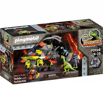 70928 Dino Rise Robo-Dino kaujas mašīna, konstruēšanas rotaļlieta
