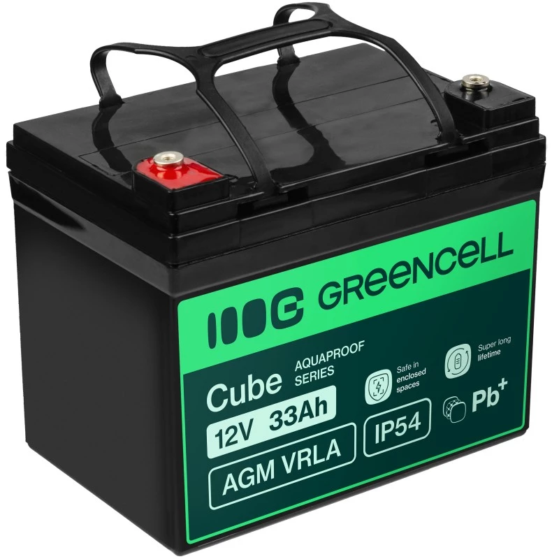 Baterija AGM VRLA 12V 33Ah IP54