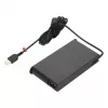 Strāvas adapteris Lenovo GX20Z46306 klēpjdatoriem, 100–240 V ieeja, 2,5 A, 50–60 Hz, noņemami savienotāji, melns