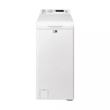Augšējās ielādes veļas mazgājamā mašīna Electrolux EW2TN5261FP, 6 kg, 1200 apgr./min, 42 l trumulis, balta