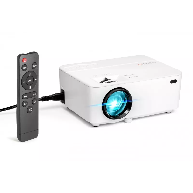 Projektors Technaxx TX-113 Standard Throw 1800 ANSI lūmeni LED 800x480 Balts