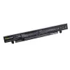 Klēpjdatora baterija zaļa Cell AS68 ASUS A450 A550 R510 X550 sērijai, litija jonu 14,4 V 4400 mAh, 4 elementi, melna