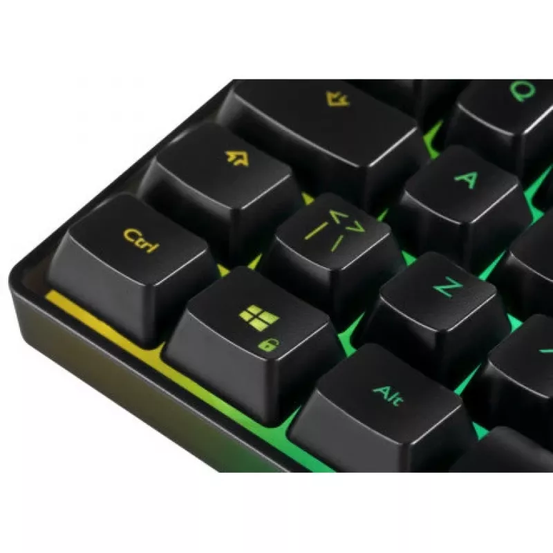 Deltaco Gaming Keyboard DK240 mini 60% USB, RGB melns