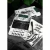 Faber-Castell 267102 smalkā rakstāmspalva Multi Melns 8 gab. Apaļš uzgalis
