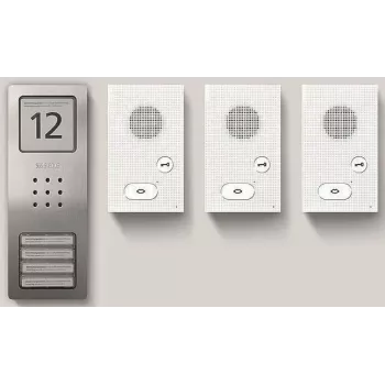 Audio-Set Set CAB 850-3 E/W Basic nerūsējošais tērauds, slīpēts (210008744-00)