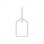 Strung marking tags HERMA 6918 32x50 mm with red string