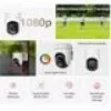IP novērošanas kamera MERCUSYS MC500 1080p WDR Wi‑Fi āra spuldze IP65 PoE/DC 2‑virzienu audio 340° panoramēšana 9x optiskais tālummaiņa