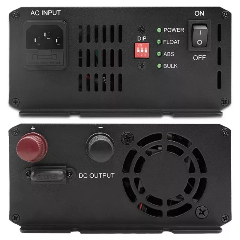 Lādētājs QOLTEC Monolith 20A 12V LiFePO4, AGM, GEL, SLA akumulatoriem
