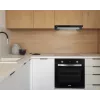 Daļēji iebūvējams (izvelkams) tvaika nosūcējs CATA TFH 6830 GBK — 600 mm, 600 m³/h, melns, skārienvadība