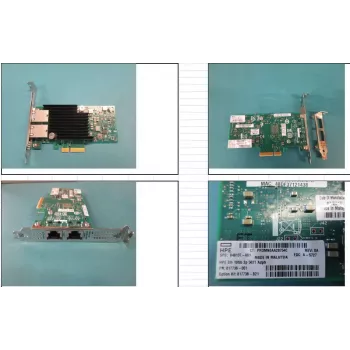 Tīkla adapteris HP Enterprise 562T 10Gb 2-portu (modelis 840137-001-RFB)