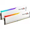 DIMM 64 GB DDR5-6000 (2x 32 GB) Dual-Kit, atmiņa balta, F5-6000J2836G32GX2-RM5NRW, Ripjaws M5 Neo RGB, AMD EXPO