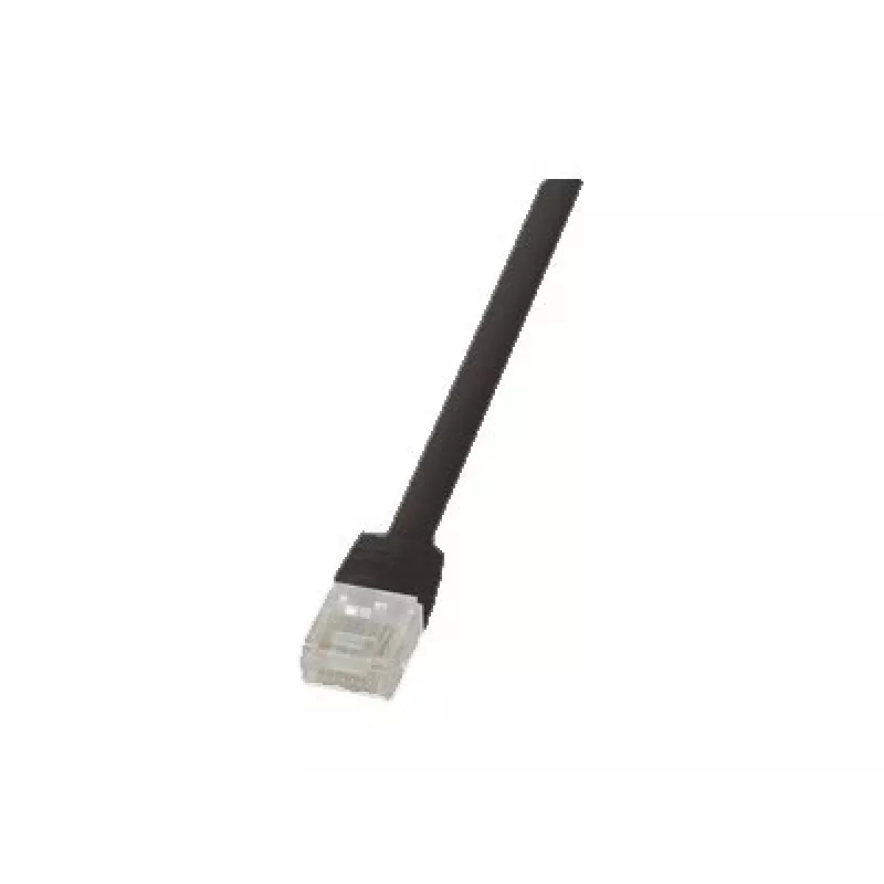Logilink CF2113U Ethernet komutācijas kabelis Melns