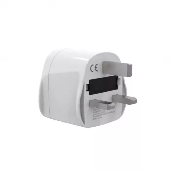 Strāvas adapteris GEMBIRD A-AC-UKMINTF — UK Type G spraudnis uz IEC C13 ieeju, 15A