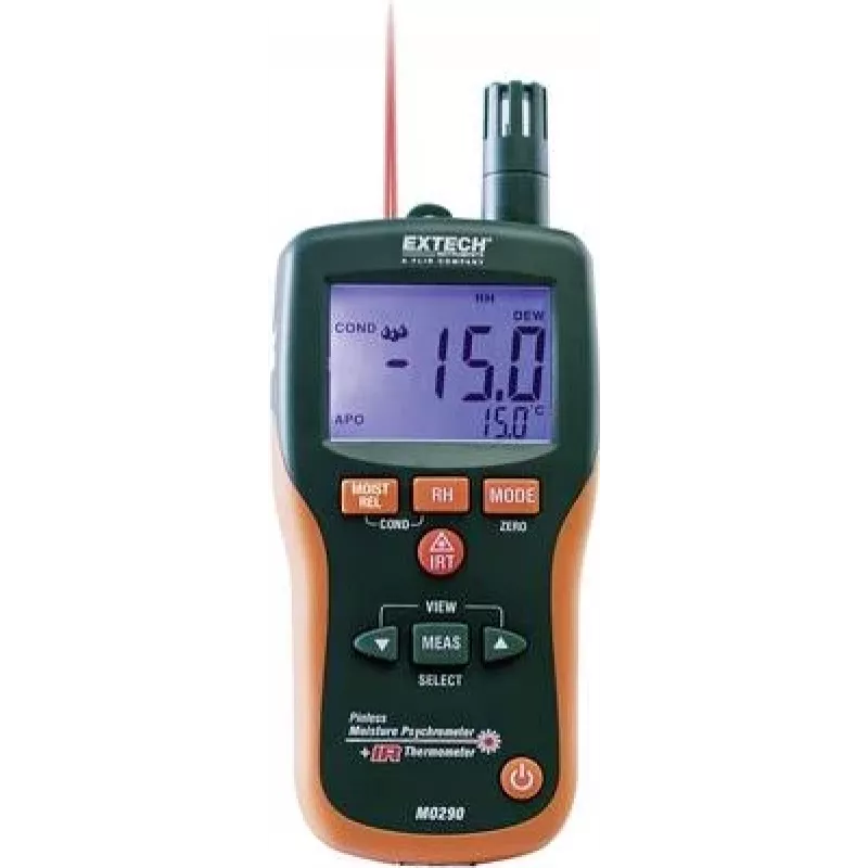 EXTECH MO290-EU mitruma/temperatūras mērinstruments, termo-/higrometrs (MO290)