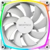 Montech AX120 120mm PWM ARGB korpusa ventilatori, 3 gab., balti