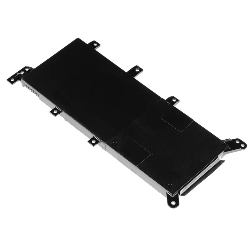 zaļa Cell C21N1347 klēpjdatora baterija ASUS A555 F555 K555 R556 X555, LiPo 4000 mAh, 7.6 V, 4 elementi, melna