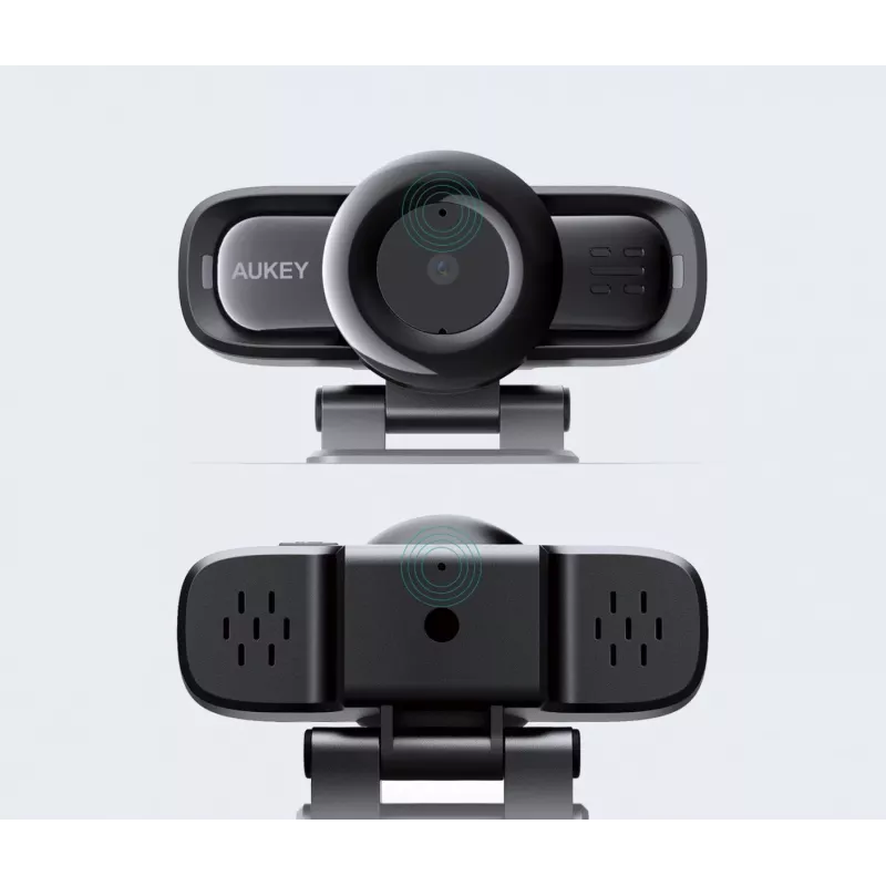 Webkamera AUKEY PC-LM3 2 MP 1920 x 1080 pikseļi USB 2.0 Melna