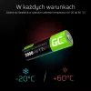 Uzlādējama baterija zaļa Cell GR06 AA NiMH 1,2 V 2000 mAh, 2 gab., 50,5 mm